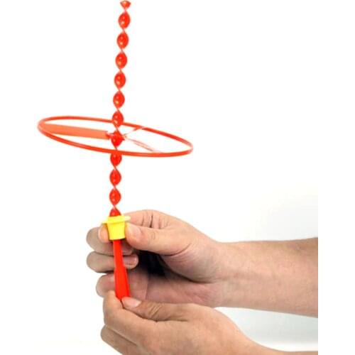 5 Pcs/lot Plastic Helicopter Bamboo Dragonfly Flying 3 in 1 Traditional Baby Game Spiral Arrows Gags & Practical Jokes TY0356