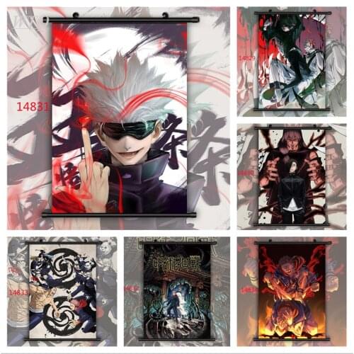 Anime Posters Wall Decor Posters Jujutsu Kaisen Posters Gojo Satoru Ryomen Sukuna Canvas Painting Wall Art Picture Home Decor