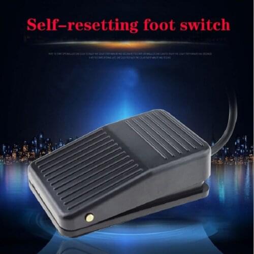 IMC Hot SPDT Nonslip Metal Momentary Electric Power Foot Pedal Switch