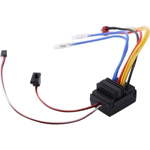 80A ESC Speed Controller Esc Waterproof Double-Brushed for 1/8 RC Cars