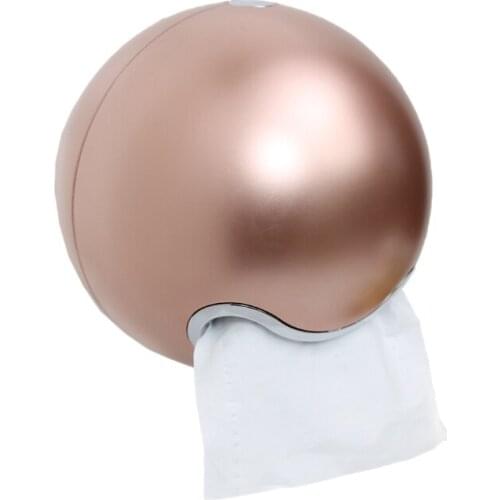 Creative Toilet tissue box paper holder free punching tube waterproof paper towel rack roll holder wall-mounted