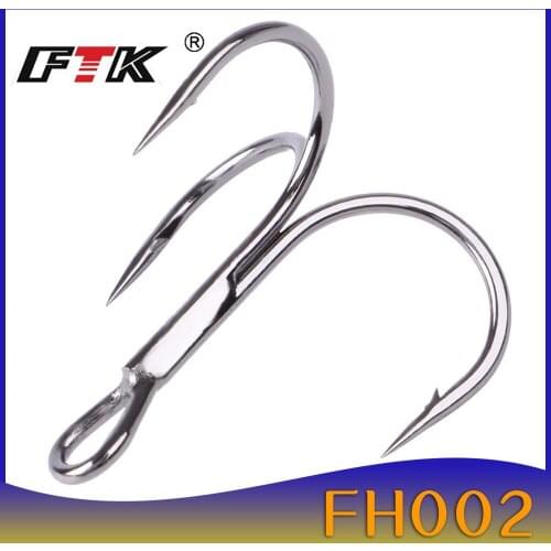 FTK 10-20pcs/Lot High Carbon Steel Fishing Hook Bass Fishing Barbed Hooks For Lake Fishing Tackles
