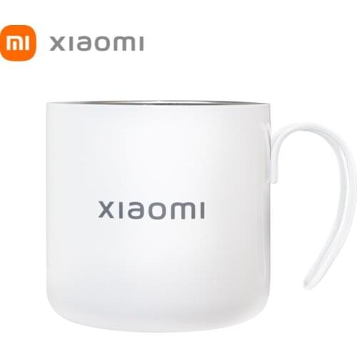 Original Xiaomi Cups Tea Iced Coffe Cup Mi Custom Stainless Steel Mugs Smooth Lacquer Hot Cold Usages Travel Hiking Luxury 2021