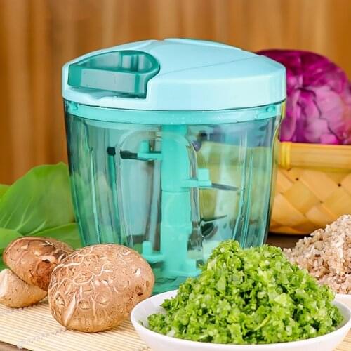 QuickPull Food Powerful Meat Grinder Shredding Cutter Kitchen Garlic Cutter Vegetable Garlic Manual Chopper Kitchen Utensils