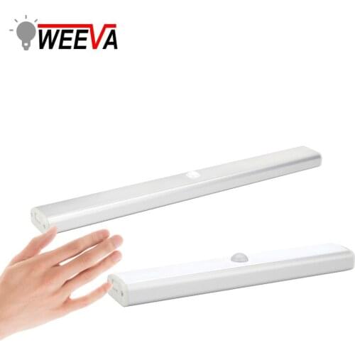 PIR Portable Motion Sensor Night Light Closet Wall Lamp 2W 3W 4W 6W Wireless DC 5V USB Charge Under Cabinet Lighting Wardrobe