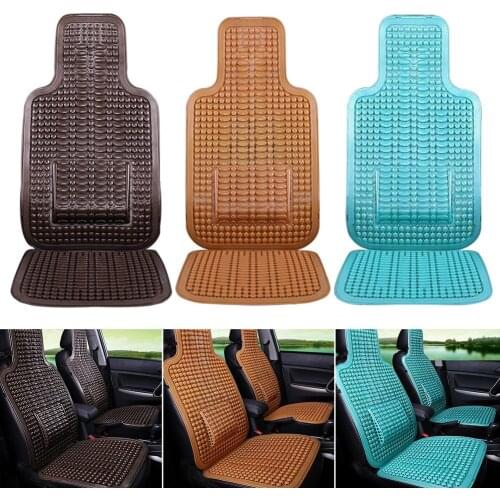 1Pcs Universal Summer Cool Breathable Car Seat Cover Massage Relaxing Auto Seat Cushion Chair Cover Protector With Waist Pillow