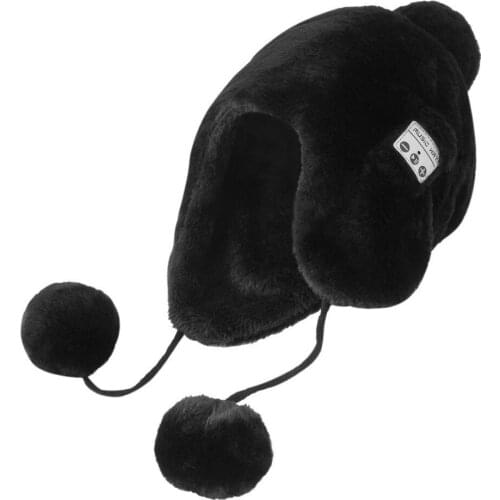 2019 High Quality Bluetooth Music Hat Cap Wireless Bluetooth Headphone Headset Earphone Soft Warm Stereo Speaker Smart Music Hat