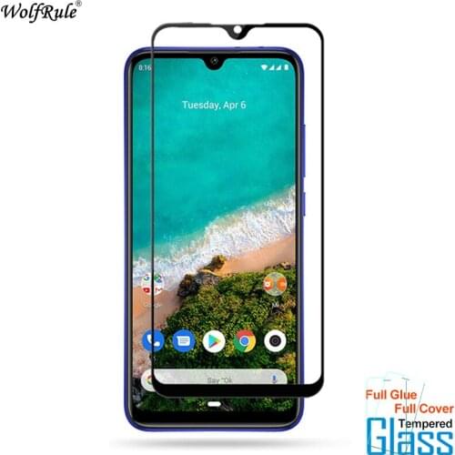 Protective Glass For Xiaomi Mi A3 Screen Protector Full Glue Cover Tempered Glass For Xiaomi Mi A3 Glass Phone Film
