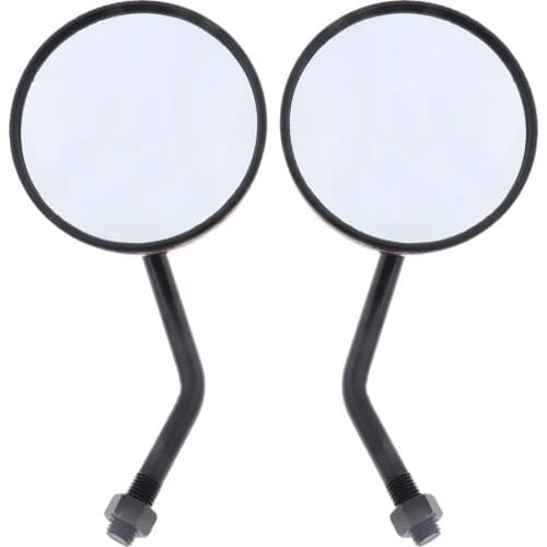 1Pair Universal Motorbike Dirt Bike ATV Moped Scooter 10mm Rear View Mirror