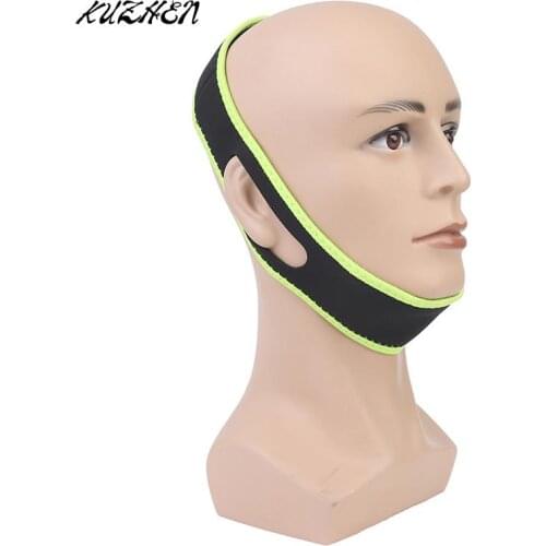 1PCS Anti Snoring Chin Strap Stop Snore Jaw Belt Snore Stopper Sleep Anti Apnea Chin Support Straps Night Sleeping Aid Tools