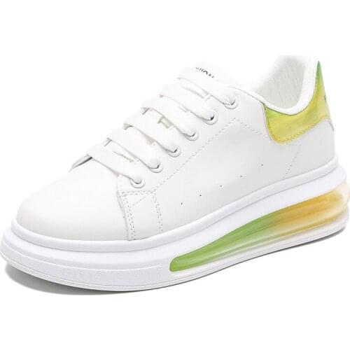 2021 New Air Cushion Increased Casual Womens Sports Shoes