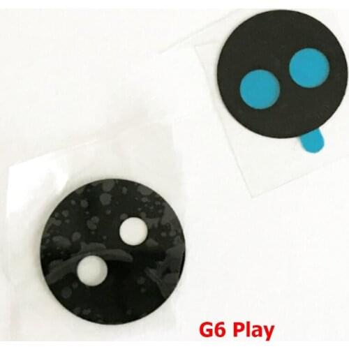 50pcs Original For Motorola Moto G6/ G6 Play Back Rear Camera Lens Glass with Adhesive Sticker Tape Replacement Parts