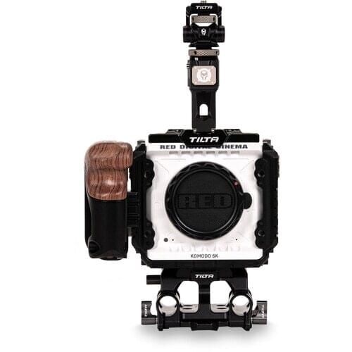 Tilta RED KOMODO K6 Kit Cage Plate Adpater Wooden Handle Battery Adapter black