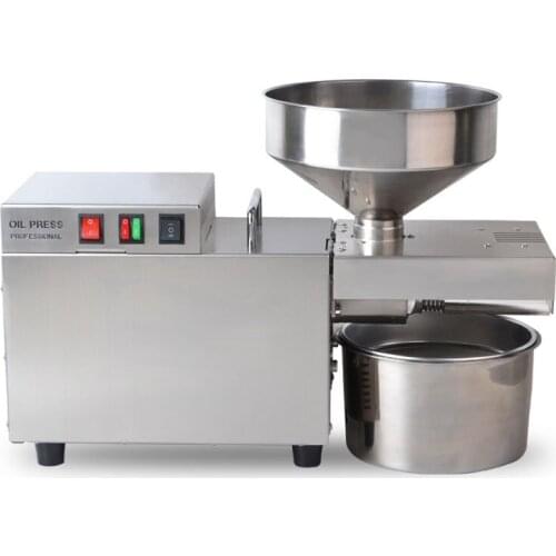 110/220V stainless steel Automatic oil presser 1200w Oil Press Machine Home Flaxseed Oil Extractor Peanut Oil Pressing machine
