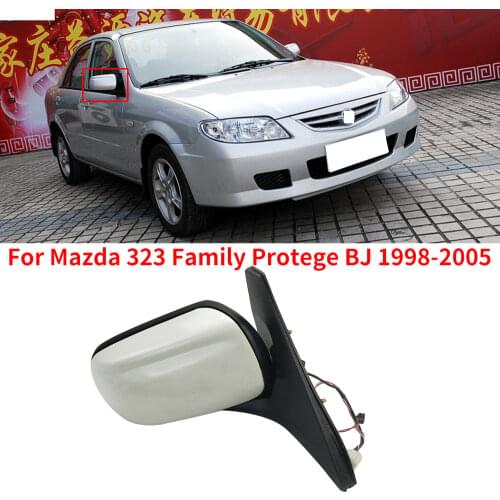 CAPQX 3/5wire For Mazda 323 Family Protege BJ 98-05 Outside Rearview Mirror Side Mirror Reverse Mirror BVED-69-12Z / BVED-69-18Z