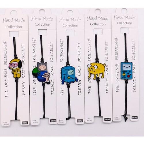 Childrens Bracelet Famous Cartoon Adventure Yellow pig Science dog Living Treasure Around Alloy Bracelet Small Accessories