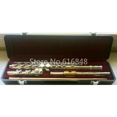 Hot Jupiter Capital Edition Model CEF-510 Professional 16 Holes Closed Flute Cupronickel Silver Plated C Tune Flute Instrument