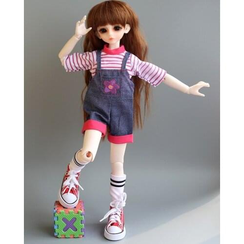 2017 Fashion doll Belt Pants for 1/4 bjd yosd sd Doll Clothes Doll Accessories Christmas Toys Gift