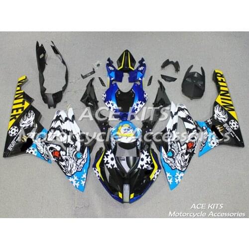 New ABS Motorcycle fairing kit For BMW S1000RR 2015 2016 Bodywork Injection mold black blue yellow white ACEKITS Store No.0038