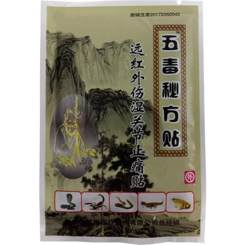 Lizard venom Analgesic plasters Self heating Pain Relief Plaster Rheumatoid Arthritis Lumbar disc protrusion