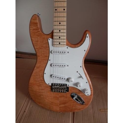 Wholesale st Electric Guitar Free shipping brown Guitar 10yue25