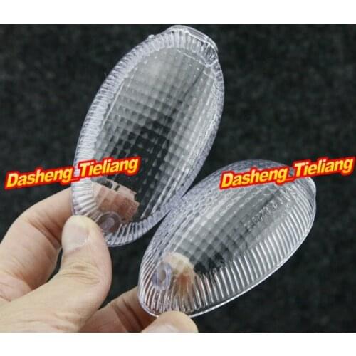 E-Mark Front Turn Signals Indicator Blinker Lamp Cover Shell For Ducati 2006-2010 MONSTER Clear, Motor Parts & Accessories