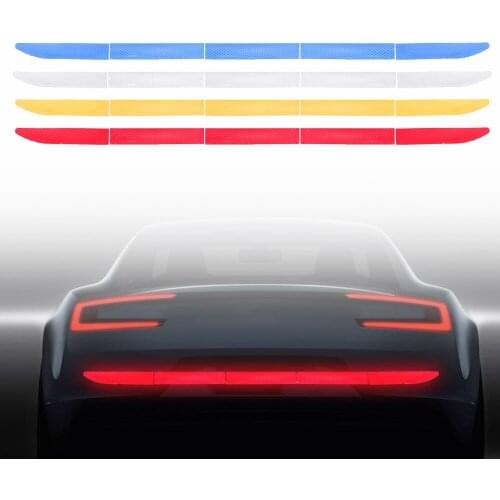 Car Trunk Warning Reflective Sticker For Hyundai Solaris i20 ix25 i30 ix35 i40 SantaFe HB20 Tucson Sonata Elantra MISTRA