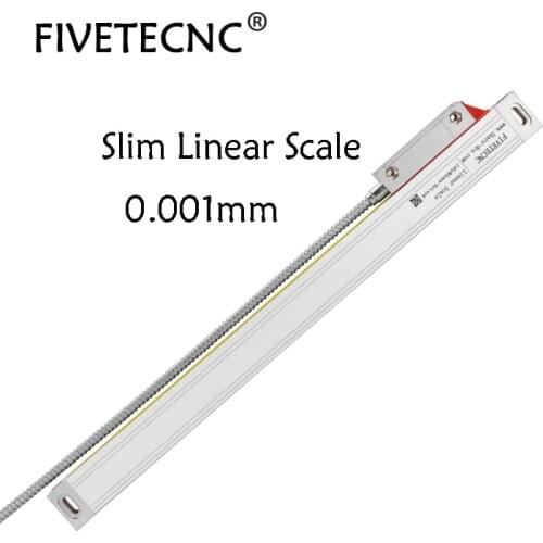 RS422 0.001mm Slim Optical Scale Linear Encoder 70 120 170 220 270 320 370 420mm Travel Fits Sino Easson Digital Readout DRO