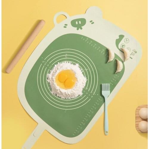 Silicone Kneading Pad Thicken Kitchen Baking Plastic Panel Household Food Grade Kneading Pasta Chopping Board Rolling Pad