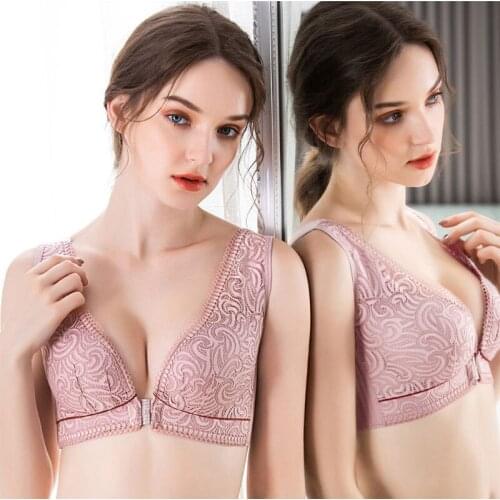 Top quality Sexy lace Bras For Women Wireless thin thick plus size bra Comfortable Soft Undearwear Bralette Ladies Sexy Lingerie