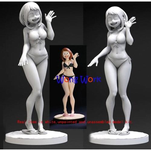Wong Work Unpainted 1/10 15.8cmH 1/6 26.3cmH 3D Printing Unassembled Garage Kits GK Model Kit Figure Statue Hollow TZ-210716-18