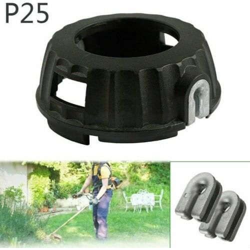 1PC Trimmer Head Cover P25 Strimmer Trimmer Head Cover For McCulloch B26Ps T26Cs MT260CLS Cabrio 246/261 2 Eyelets