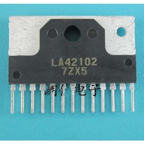 5pcs-10pcs LA42102 SIP-13 42102 sound power amplifier circuit 100% brand new original