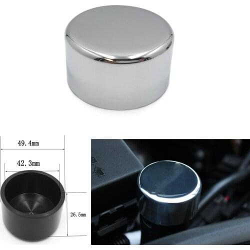 Aftermarket free shipping motorcycle parts For 2010-2014 Chevrole t Camaro BILLET WATER OVERFLOW CAP Black