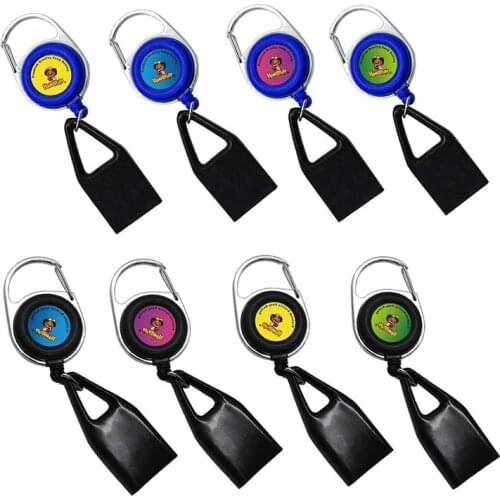 Lightter case Fancy Sticker Silicone Lighter Holder Cover Wrapped Regular Size Lighter Holder Sleeve Cover Clip Keychain Random