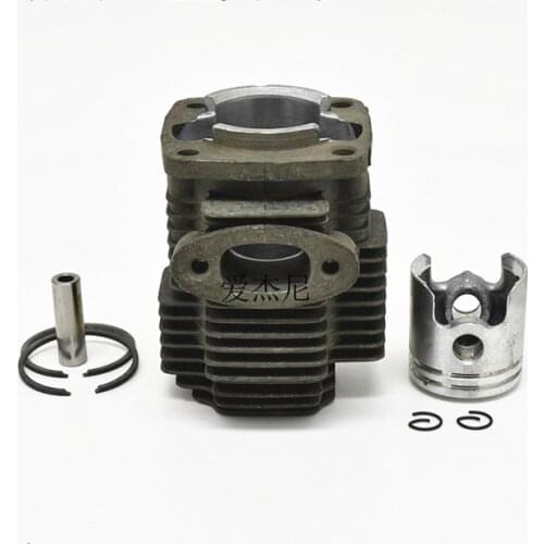 Cylinder kit 31mm for Mitsubishi TL23 TL-23 TU23 2 stroke 23CC trimmer brush cutter zylinder w/ piston ring clip pin assembly