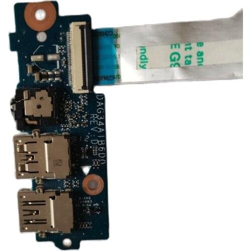FOR HP Pavilion 15-AU 15-AU020WM USB / Audio Board DAG34ATB6D0