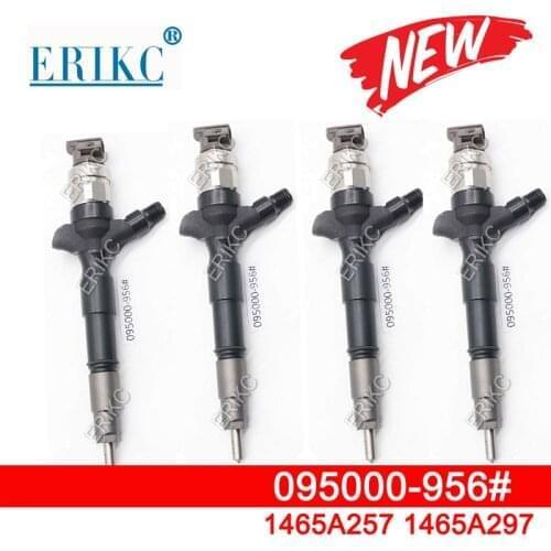 4PCS Diesel 1465a257 Common Rail Nozzle 095000-9560 NEW Fuel Injector Assy 0950009560 1465A257 for DENSO