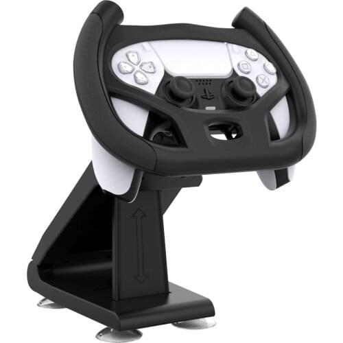 Racing Steering Wheel For PS5 Controller For DualSense Accessories Gamepad Stand