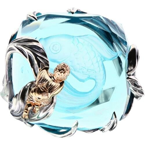 IVENA Women's Gold Rings