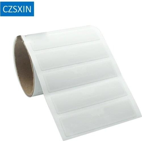 100pcs long range 860~960mhz epc gen2 uhf tags 9654 antenna alien h3 chip uhf rfid tag stickers paper label