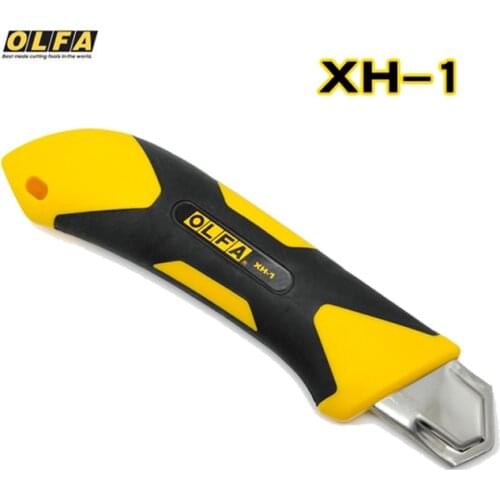Olfa XH-1 25mm Extra Heavy Duty Cutter Knife Fiberless Rubber Grip Utility