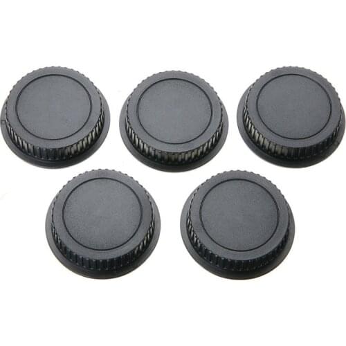 5 Pcs Rear Lens Cap Dust Cover for Canon EF ES-S EOS Series Lens Suitable for all Canon DSLR Lens