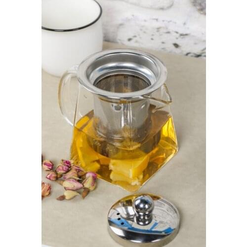 Luxury Square Glass Teapot 300 ml