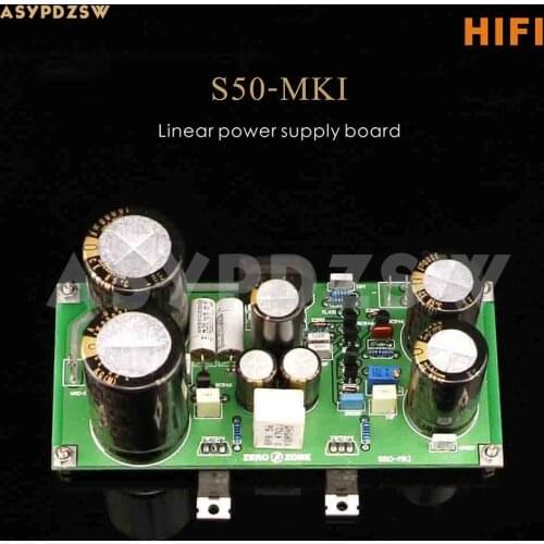 S50-MKI Fully Discrete HIFI Linear power supply board DC 5V --- 24V Optional