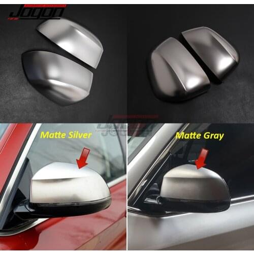 Silver & Cerium Gray For BMW X3 G01 X4 G02 X5 G05 X6 G06 X7 G07 2019 2020 Car Side Wing Back Rearview Mirror Cover Replacement
