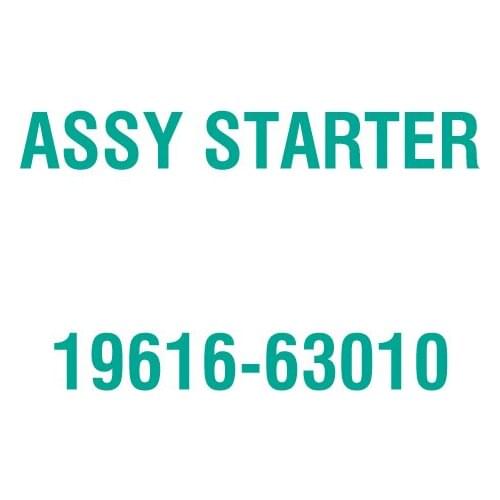 For Kubota 19616-63010 ASSY STARTER