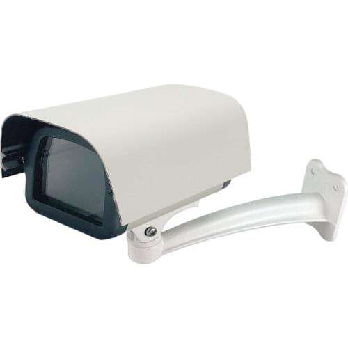 OwlCat Indoor/Outdoor Video CCTV Security Camera House CCTV Camera Housing Protect Case Antidust with Bracket Clear Glass Window