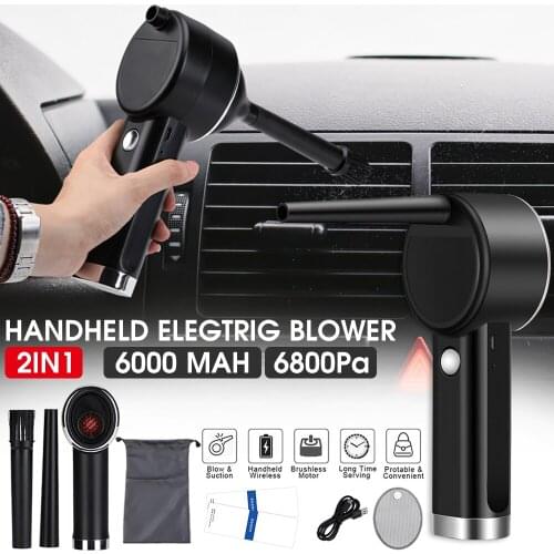 42000 RPM Cordless Air Duster Portable USB Handheld Air Blower Deep Cleaning Tool for Computer Laptop Keyboard Electronics