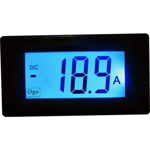 LCD Display OGO AMP Meter with Shunt 50A (OGO-AM50)